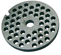Reber Grille Pour Hachoir Manuel N°5 0.8cm - Moulin à légumes manuel en Acier inoxydable, Plastique pour Hachage, Broyage
