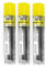 Pentel Lot de 3 Tubes de 45 Mines Hi Pollymer Super Pour Porte-mines 0,9 mm Dureté HB
