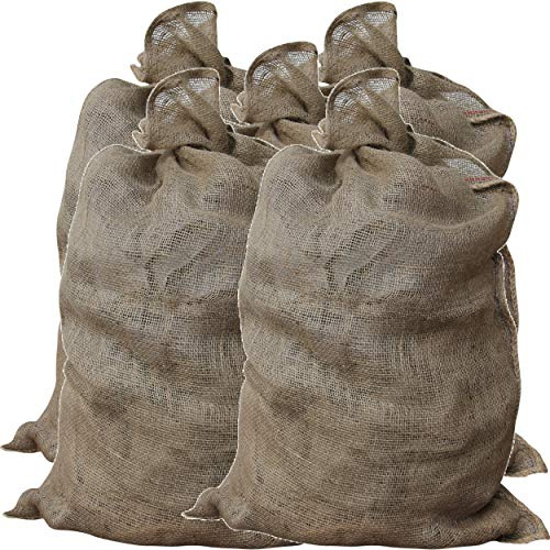 GardenMate 20x Jutesack Universal 105cm x 60cm - 50 kg Traglast - Ökologische Kartoffelsäcke aus 100% Jute - Strapazierfähig, Sackhüpfen, Kartoffelsack, Frostschutz, Nikolaussack - 4260313265534