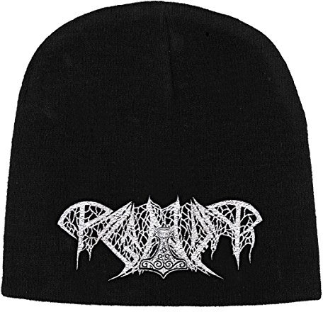Paganizer - Schwarze Beanie Mütze mit gesticktem Logo - Offizielles Band Merchandise