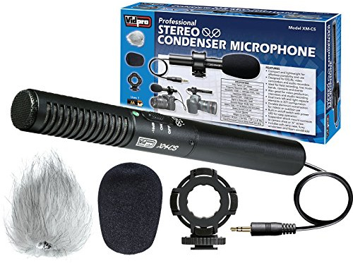 VidPro XM-CS Condenser Stereo XY Microphone Kit