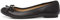 Lilley Gerri Womens Black Ballerina with a Bow - Size 9 UK - Black