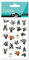 Maildor CY084C Packung mit Stickers Cooky 3D (1 Bogen, 7,5 x 12 cm, ideal zum Dekorieren, Sammeln oder Verschenken, Halloween) 1 Pack