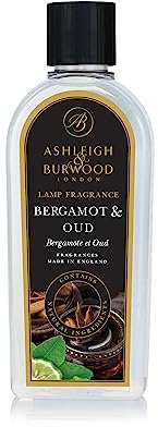 ASHLEIGH & BURWOOD | Bergamotte & Oud Lampenduft | 500 ml | Hergestellt in Großbritannien | Würziger & holziger Duft