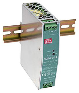 LevelOne Ind. Fuente de alimentación Pow-2421 24VDC 75W Carril DIN