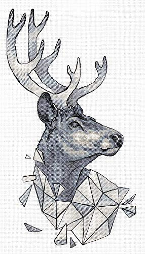 PANNA J-7128 Cross Stitch Kit, Multi-Colour, 21.5 x 36.5 cm