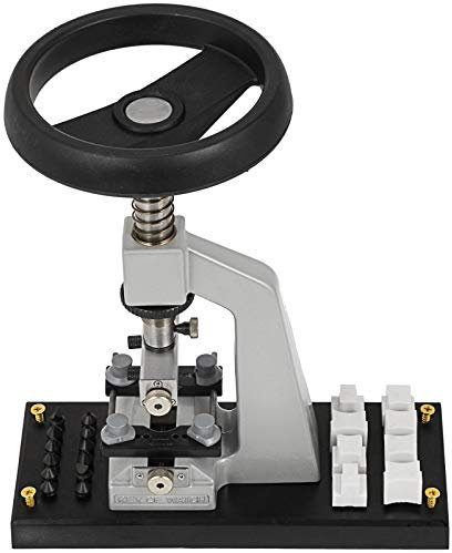 VEVOR Bench Watch Opener 5700 Watch Case Back Opener for Screw Oyster Style Watch Case Opener and Closer Case Back Press Accessories Watchmaker for Watch Making and Repair