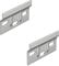 2X Pack Cabinet Hanging Bracket Plates for Wall Mounting Cabinets, 63x38mm