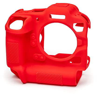 easyCover - Silikon Kameratasche - Schutz für Ihre Kamera - Canon R3 - Rot