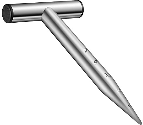 Plantoir à main, plantoir à bulbes, outil de plantation de graines, outil de plantation de graines, outil de plantation de trous pour étiquettes de plantes, pour piquets d'arrosage automatique, pot de