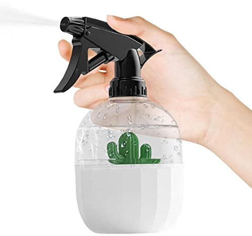 Bexdug Wassersprühflasche - Kleine Sprühflaschen mit niedlichem Kaktus - Home Garden Gießkanne Handsprühflasche mit Verstellbarer Düse