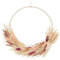Atmosphera - Kranz aus Trockenblumen - D34 cm - Beige 2