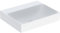 Geberit ONE Aufsatzwaschtisch, Abgang vertikal, 50x14x40cm, 505.03; Ausführung: ohne Hahnloch