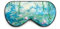 townssilk 100% Seiden-Schlafmaske mit verstellbaren Bändern, bequeme und super weiche Augenmaske ultimative Schlafhilfe, Augenbinde WaterLilies