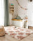 benuta Lytte Kinderteppich Gobi - Rosa 80x150 cm - Kunstfaser - Rechteckig & im Style: Kindermotive, Scandi Living - Pflegeleicht für Kinderzimmer, Wohnzimmer, Schlafzimmer