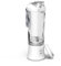 Meichoon Blender Portable Electrique USB Presse-agrumes Sans Fil 600ml/22oz Taille Personnelle Bec à Siroter Tête 6 Lames Sport Voyage LB34 Blanc, Q-LB34 White