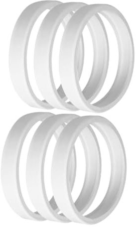 KONTONTY 6piezas Neumáticos De Repuesto para Limpieza De Piscinas Accesorios Compatibles Polaris Mejora El Rendimiento De Tu Limpiafondos Fácil Instalación Fricción