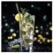 STYLER Küchenbild Mojito 30 x 30 cm I COCKTAILGENUSS I Glasbild mit stilvollem Mojito und Lichterhintergrund I Bild für Küche & Bar I Cocktail Deko I Wandbild Moderne Optik I Küchenbilder Set
