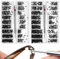 1000 Pcs Tiny Micro Repair Screw Kit, Glasses Repair Kit with Screws and Screwdriver, M1.2 M1.4 M2 Watch Glasses Computer Laptop Jewellry Replacement Screws Kit (Black)