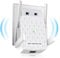 WLAN Verstärker, 1200Mbit/s WiFi Repeater Dual Band 5GHz + 2.4GHz, WiFi Verstärker deckt bis zu 200 m², WiFi Repeater mit Ethernet Anschluss, Unterstützung WPS, Kompatibel zu Allen WLAN Geräten