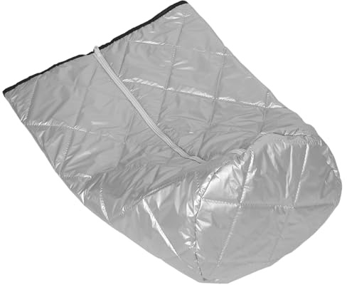 Yardwe Cache Bouteille Gaz Extérieur en Tissu Oxford Argenté Isolation Renforcée et Protection Robuste, pour Camping et Randonnée en Plein Air Couleur Aléatoire