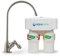 Aquasana 2-Stage Under Sink Water Filter System with Brushed Nickel Faucet