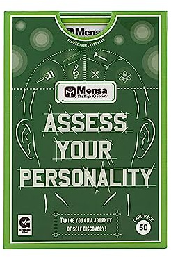 Ginger Fox Mensa Assess Your Personality With 50 Self-Discovery Psychology & Human Behaviour Quiz Cards