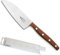 Windmühlenmesser K2 Kochmesser Carbonstahl Pflaume 11 cm inkl. PRYMO.de® Klingenschutz