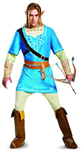 Disguise Herren Link Breath of the Wild Deluxe Erwachsenenkostüm