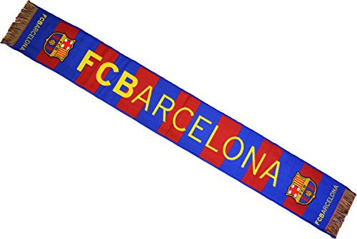 Schal Barça – Offizielle Kollektion FC Barcelona – Größe 140 x 20 cm