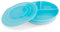 Twistshake Assiette Divisée – Vaisselle pour Bébé avec Couvercle Hermétique – Plateau de Sevrage Sans BPA – Accessoire d’Alimentation en 3 Compartiments – Essentiel Nouveau-Né – Bleu