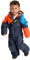 Killtec Schneeanzug Kinder Kesley Mini - Skioverall mit Kapuze - 10.000 mm Wassersäule - Skianzug für Jungen und Mädchen, Dunkelnavy, 86/92