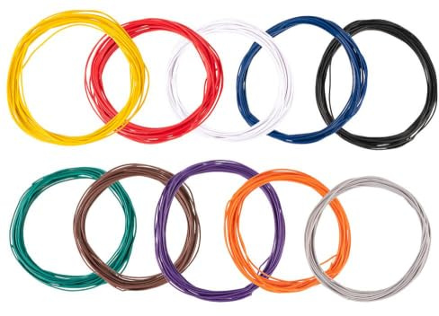 Faller FA163780 Stranded Assortment 0.04 mm Colours 10 m Model Kit Various