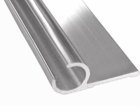 Campervan Motorhome Caravan Awning Anodized Aluminium Rail C Channel 47cm Strip from Keder Uk