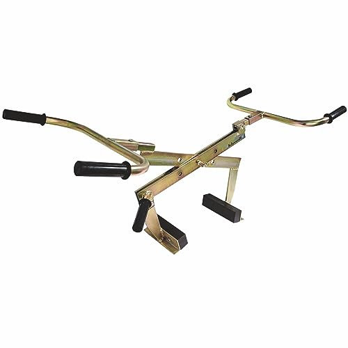 Bordsteinzange Versetzzange Bordsteinversetzzange bis 55 cm 200 KG Pflasterzange Treppenstufenzange Pflastersteinträger Bordsteinträger Steinzange Steinträger 2 Mann 2-Mann Pflastersteinzange