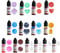 geneic 14 Colors 10ML Art Ink Alcohol Resin Pigment Kit Liquid Resin Colorant Dye Ink Diffusion UV Epoxy Resin Jewelry Making