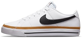 Nike Damen Court Legacy Next Nature Sneaker, White Black Desert Ochre Team Orange, 43 EU