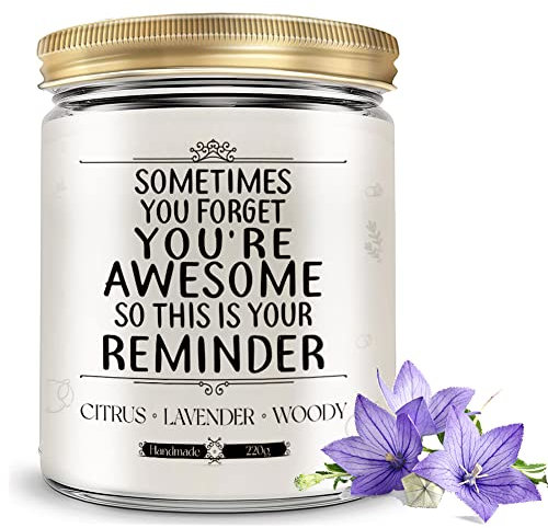 Duftkerzen Sojawachs Kerzen Geburtstag für Freund Freundin Weihnachten, Geburtstag, Aromatherapie, Geschenk, Deko Kerze, Outdoor Kerze, Wild bluebell Vegane Kerze