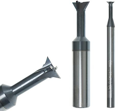 VHM Schwalbenschwanzfräser Rückwärtsentgrater Ø10 x 60° x 17mm