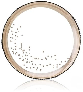 Meereswellen-Klangtrommel, Percussion-Wellentrommel, Natürliche Farbe, Meerestrommel, Ahorn-Wellenperlentrommel Für Meditation, Asmr-Klangtherapie, Yoga