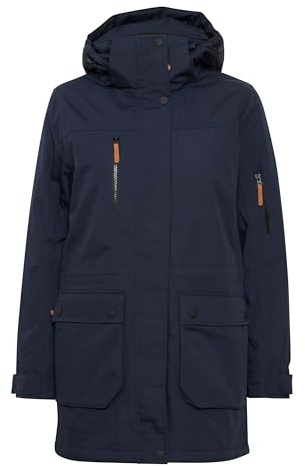 NORTH BEND NBWanda W Damen Outdoorjacke, 36, Navy Blazer (2048)