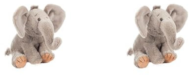 Schaffer 4230 Elefant Sugar, 13 cm, Plüsch, Plüschtier, Plüschelefant, Kuscheltier (Packung mit 2)