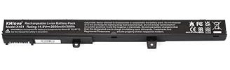 KHlove A31N1319 A31LJ91 Laptop Batteria per Asus X551 X551C X551CA X551M X551MA X551MAV R512 R512C D550 D550C D550M F551C F551CA F551M F751L R508CA R512CA X451 X451CA X451MAV X751L A41N1308 A31LJ21