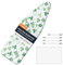 UDIANIS Ironing Board Cover Fit 110x35cm Board, Elastic Edge Padding Ironing Board Covers, Easy Fit and Scorch Resistant, Include 4 Fasteners and Protective Scorch Mesh Cloth