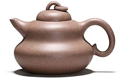 WOTZOV Teekanne Teekanne Traditioneller Topf aus violettem Ton Kreatives Topfset Teekanne Handgemachter Topf aus violettem Ton Teekanne aus violettem Ton