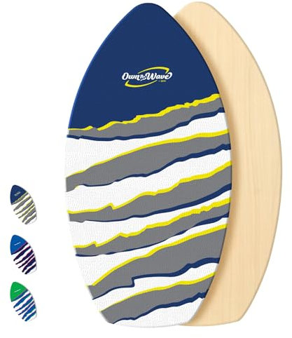 Own the Wave Skimboard Tiger Stripe (89,9 cm, Dunkelblau)