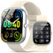 taopodo Smartwatch Herren Damen, 1.91 HD Fitnessuhr mit Telefonfunktion, 115+Sportmodi Wasserdicht Sportuhr, Fitness Tracker mit Schrittzähler Pulsmesser Schlafmonitor Smart Watch für Android iOS