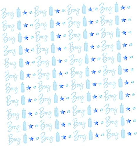 MOBUTOFU 4packungen Geschlechtsenthüllung Party Dekoration Pack Konfetti für Babyparty Tischdeko Partyzubehör für Geschlechtsenthüllung Dekoration Tischdekoration mit Konfetti für Party