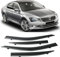 WYWNQ Auto Windabweiser für Skoda Superb 2016-2021, Deflektoren Regenabweiser Seitenfenster Sonnenblende Autofenstervisier Zubehör