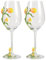 PRETYZOOM 2 Copas De Vino Con Pie Decorativas Copas De Vino Lisas Sin Base Adecuadas Para Bares Karaokes